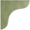 Ekena Millwork 1 3/4"W x 10 1/2"D x 10 1/2"H Eaton Wood Vintage Decor Bracket, Restoration Green BKTWD02X11X11EAGR - alternate 3